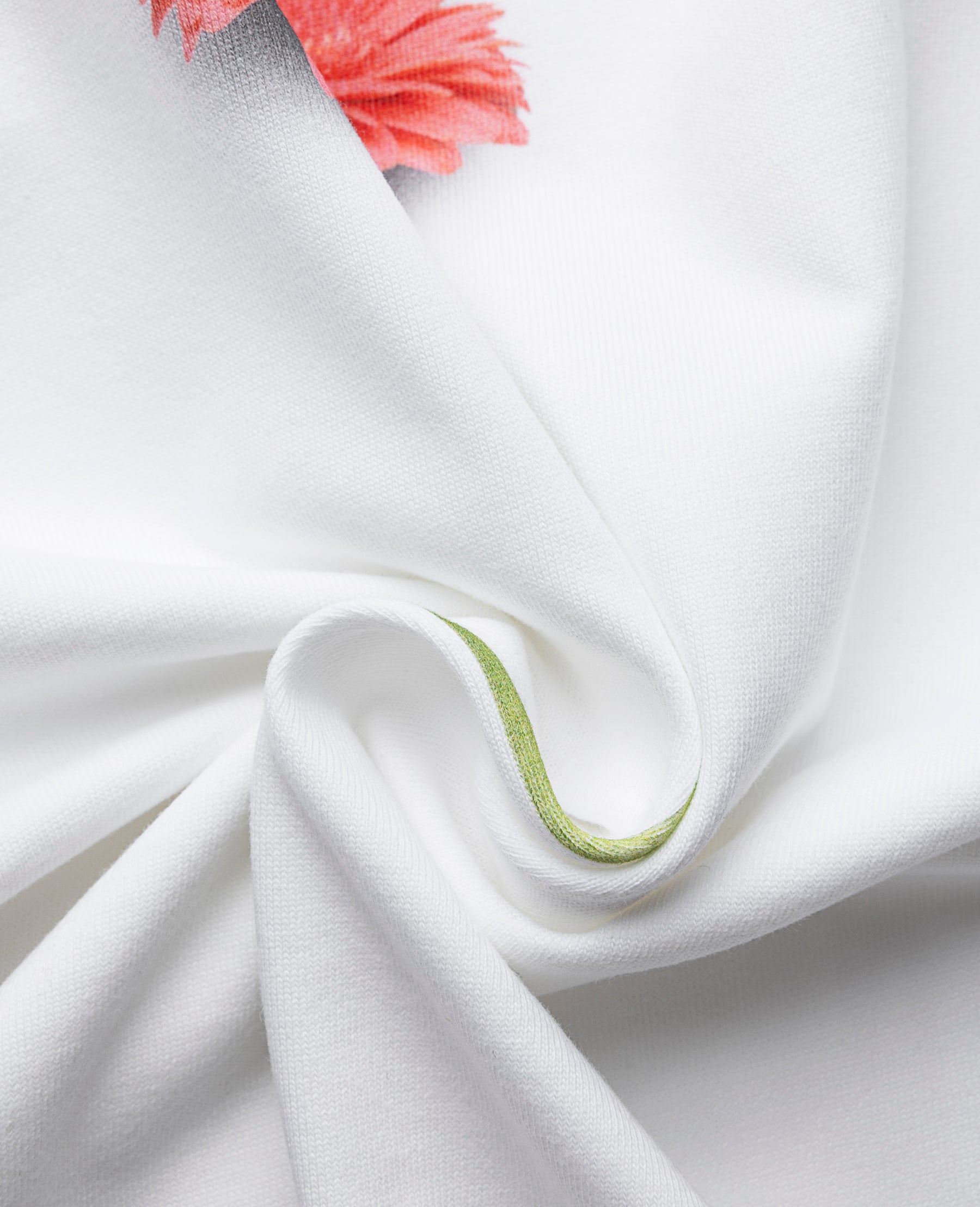 LONG-SLEEVE FLOWER WHITE