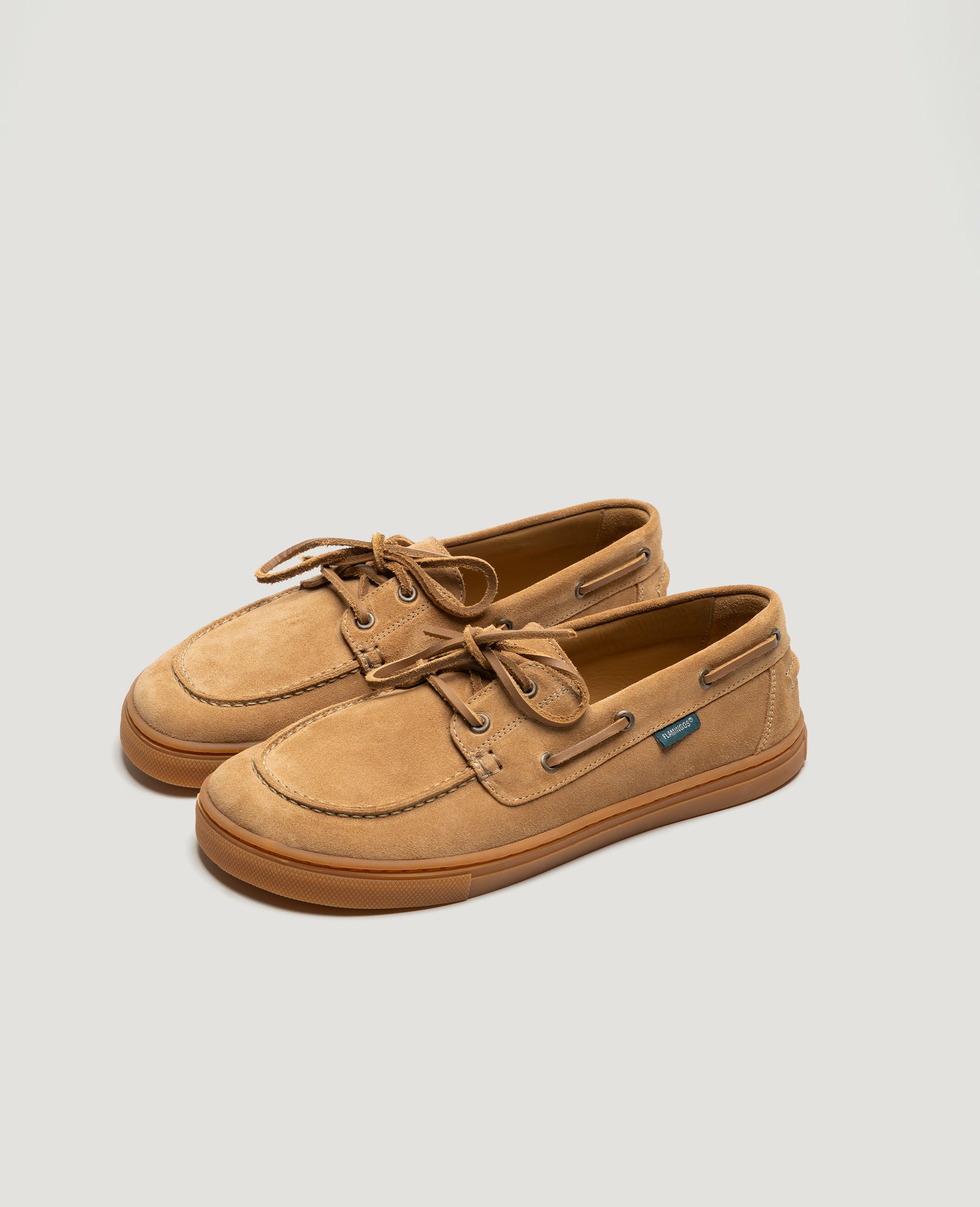 ZERO BOAT SUEDE TAN